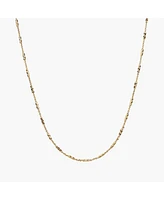 Sterling Silver 18k Gold Plated Juliana Basic Chain Necklace