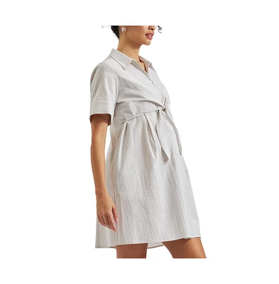 Ripe Maternity Bronte Tie Up Dress