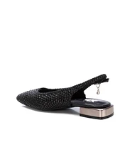Women's Braided Slingback Flats By Xti