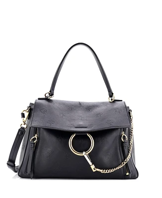 Pre-Owned Chloe Medium Faye Day Bag Embossed Leather