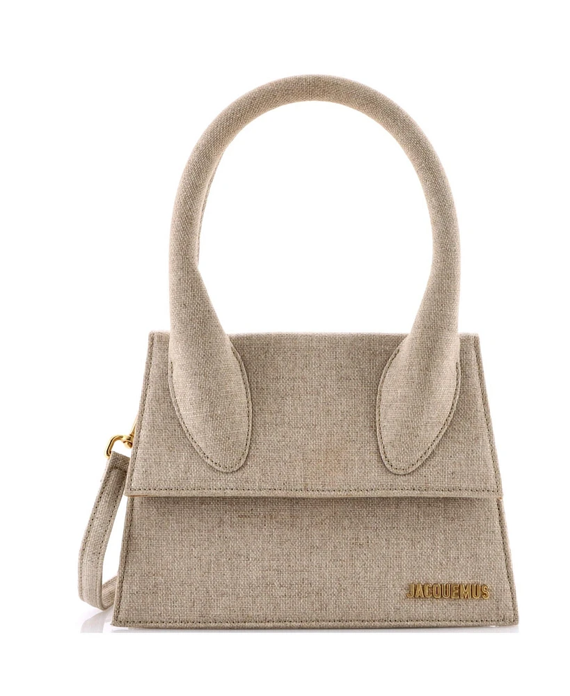 Pre-Owned Jacquemus Le Grand Chiquito Bag Canvas