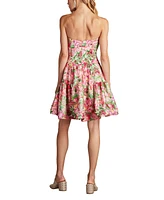 Tadashi Shoji Women's Scout Floral Print Mini Dress