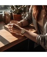 Stuhrling VivreLuxe 34mm Rectangle Ladies Quartz Fashion Watch