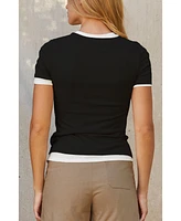 Crescent Women's Kami Double Layer Tee