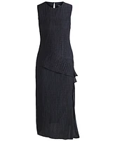 Boss by Hugo Women's Layered Effect Plisse Dress