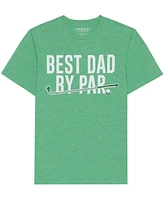 Hybrid Apparel Men's Best Dad by Par Short Sleeve T-Shirt