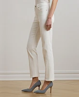 Lauren Ralph Women's High-Rise Straight Ankle Jeans
