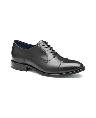 Johnston & Murphy Men's Landry Embossed Cap Toe Shoe