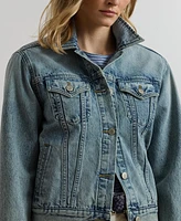 Lauren Ralph Women's Denim Trucker Jacket
