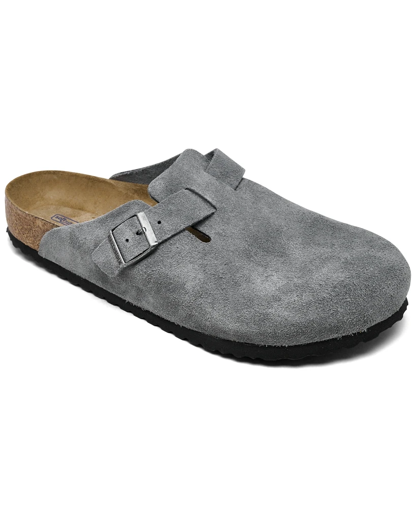 Birkenstock Men's Boston Soft Footbed Clogs from Finish Line