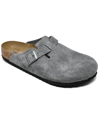 Birkenstock Men's Boston Soft Footbed Clogs from Finish Line