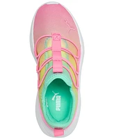 Puma Little Kids Soft Ride One4All Slip-On Fade Casual Sneakers from Finish Line