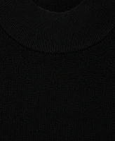 Mango Women's Perkins-Neck Knitted Dress