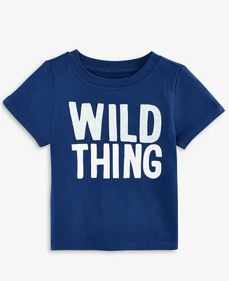 First Impressions Baby Boys Wild Thing Graphic T-Shirt, Exclusively at Macy's
