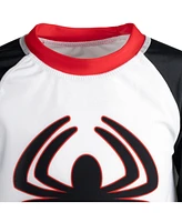 Avengers Toddler Boys Rash Guard Swim Shirt