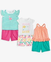 First Impressions Baby Girls Flamingo Beach Tops Shorts Exclusively At Macys