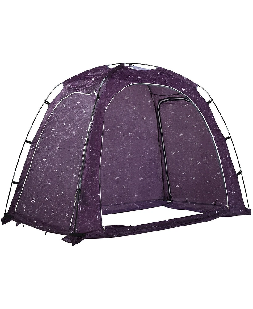 Bed Tent Indoor Privacy Play Tent on Bed with Carry Bag