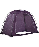 Bed Tent Indoor Privacy Play Tent on Bed with Carry Bag