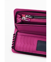 Desigual Women's Detachable elongated Tie-Dye wallet
