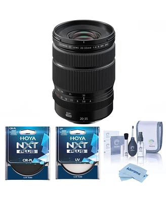 Fujifilm Gf 20-35mm f/4.0 R Wr Lens, Bundle with Hoya 82mm Uv and Cpl Filters