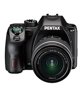 Pentax Kf Dslr Camera with Da L 18-55mm f/3.5-5.6 Al Wr Lens, Black