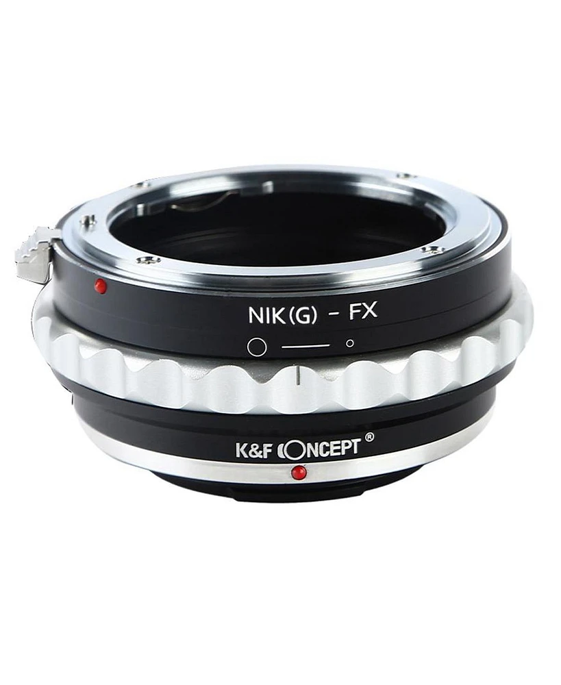 K&F Concept Nikon G/F/Ai/Ais/D Lenses to Fuji X Lens Mount Adapter