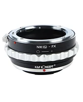 K&F Concept Nikon G/F/Ai/Ais/D Lenses to Fuji X Lens Mount Adapter