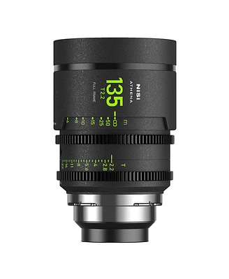 NiSi Athena Prime 135mm T2.2 Cine Lens with Filter Holder, Pl Mount