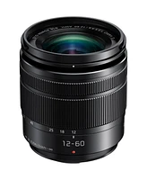 Panasonic Panasonic Lumix G Vario Lens, 12-60MM, F3.5-5.6 Asph, Mirrorless Micro Four Thirds, Power Optical I.s. H-FS12060 (Usa Black) Bundle with Fil