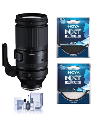 Tamron 150-500mm f/5-6.7 Di Iii Vc Vxd Lens for Sony E, Bundle with Hoya Nxt Plus 82mm Uv+Cpl Filter Kit, Cleaning Kit