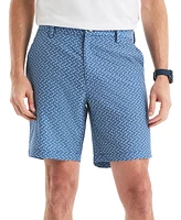 Nautica Men's Slim-Fit Shark Graphic Shorts