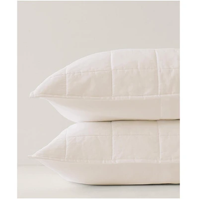 Organic Cotton Quilted Sham 2-Pack