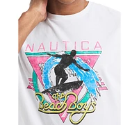 Beach Boys x Nautica Men's Logo Graphic T-Shirt