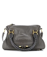 Pre-Owned Chloe Medium Marcie Satchel Leather