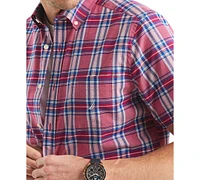 Nautica Men's Classic-Fit Plaid Button-Down Shirt