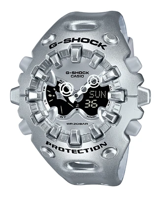 G-Shock Men's Silver Tone Resin Watch, 58.2mm
