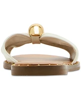 Steve Madden Women's Dipsy Knotted Embellished Slide Sandals