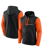 Fanatics Men's Black San Francisco Giants Outline Fleece Pullover Hoodie
