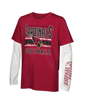 Outerstuff Preschool 2-Piece Arizona Cardinals the Mix T-Shirt Combo Set