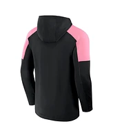 Fanatics Men's Black Inter Miami Cf Red Card Transitional Pullover Hoodie