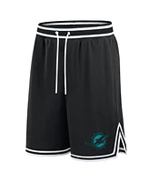 Fanatics Men's Black Miami Dolphins Elements Future Ground Shorts