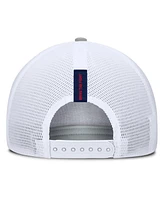 Fanatics Men's Heather Gray New England Revolution Low Block Trucker Adjustable Hat