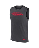 Nike Men's Gray Houston Texans Legend Performance Muscle Tank Top