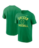 Nike Men's Green Oregon Ducks Essential Baseball Arch T-Shirt