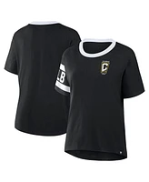 Fanatics Women's Black Columbus Crew Defender Pairing Legacy T-Shirt