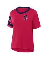 Fanatics Women's Red St. Louis City Sc Defender Pairing Legacy T-Shirt