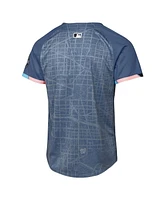 Nike Big Boys and Girls Blue Washington Nationals 2025 City Connect Limited Jersey