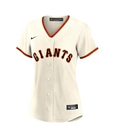 Nike Women's Justin Verlander Cream San Francisco Giants Home Replica Jersey