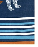 Izod Snorkel Time Cotton Beach Towel, 70" x 40"