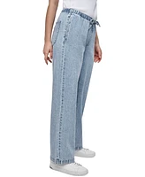 Dkny Jeans Women's High Rise Drawstring-Waist Cotton - RFN